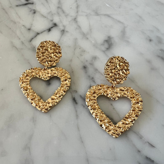 Aros Corazón colgante