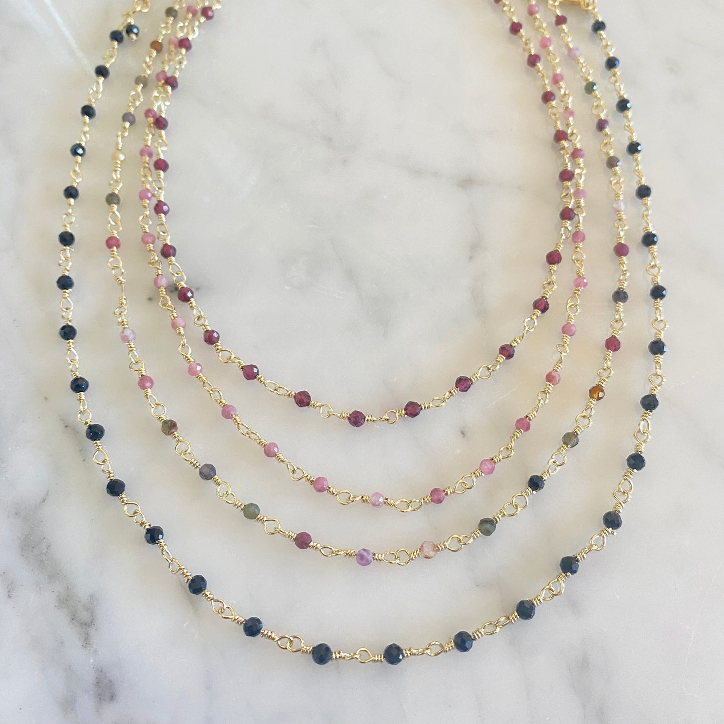 Collar Corto Piedras