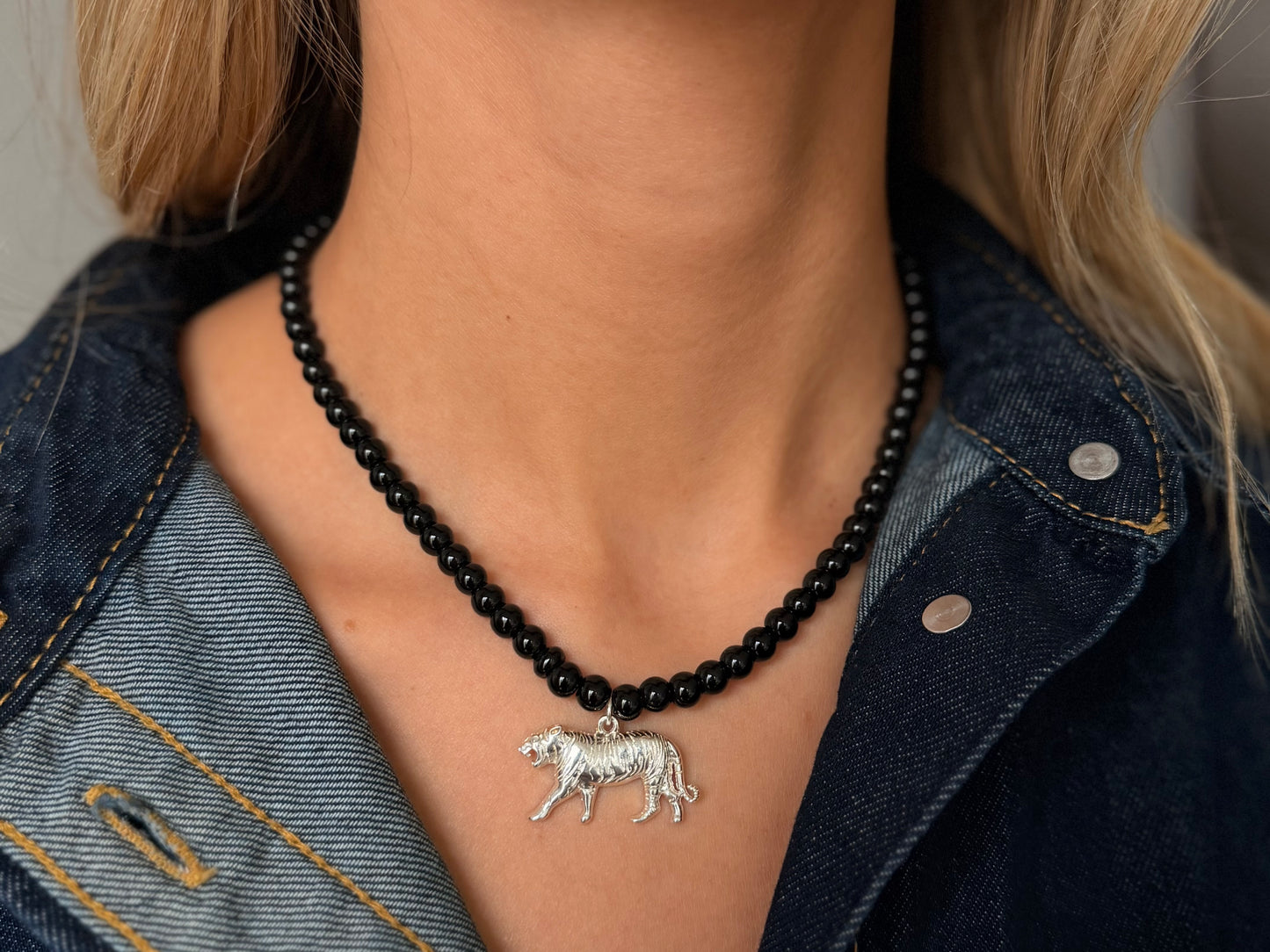 Collar Jaguar Negro
