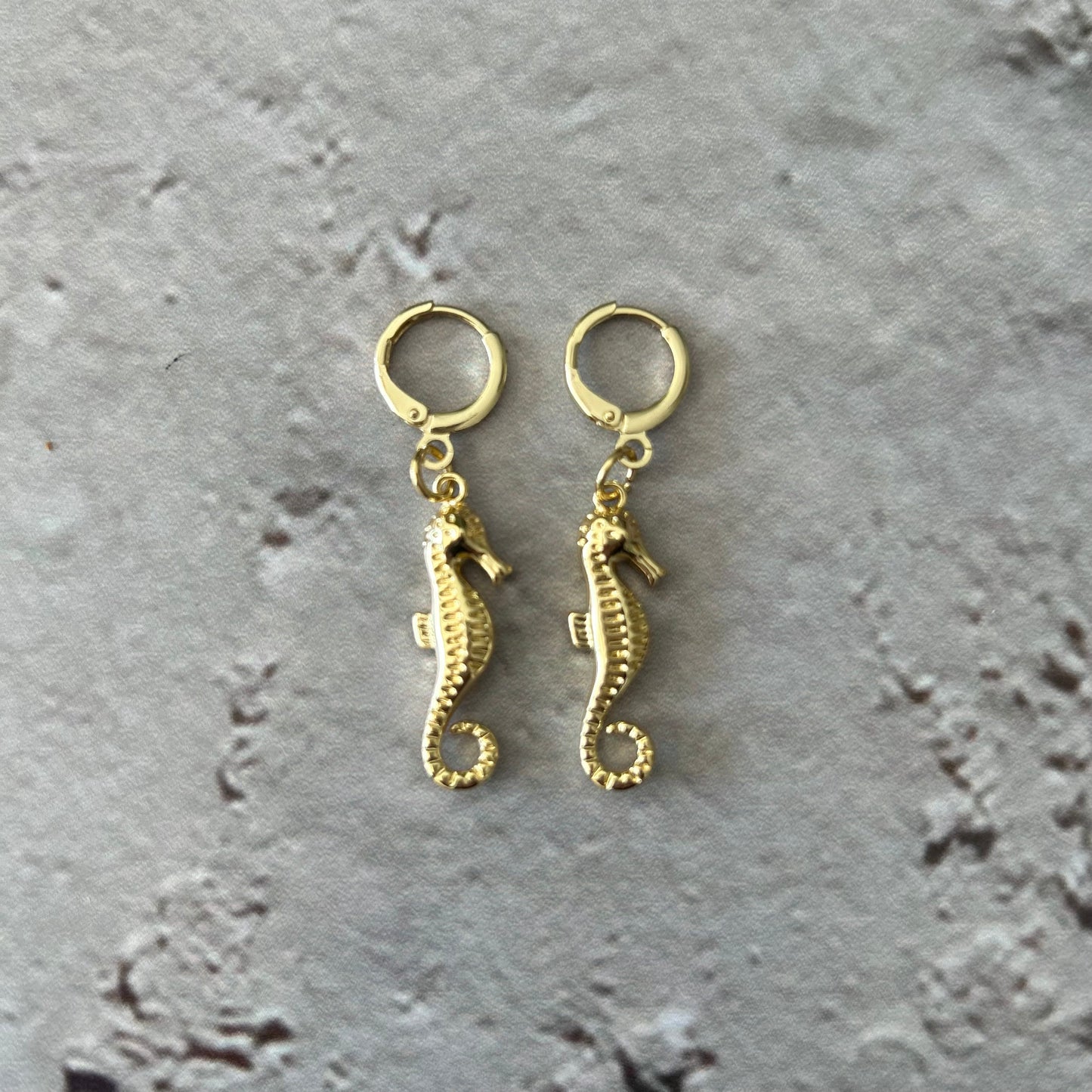 Aros argolla Caballito de Mar SHELLYBEACH