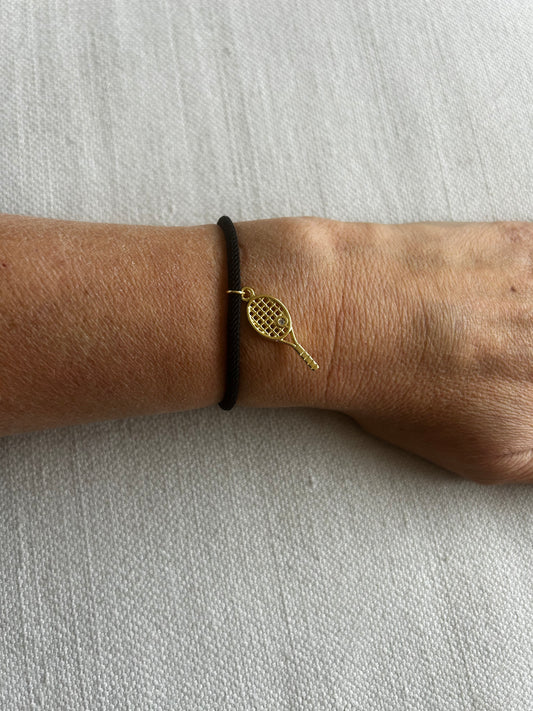 Pulsera cordón dorada Sport