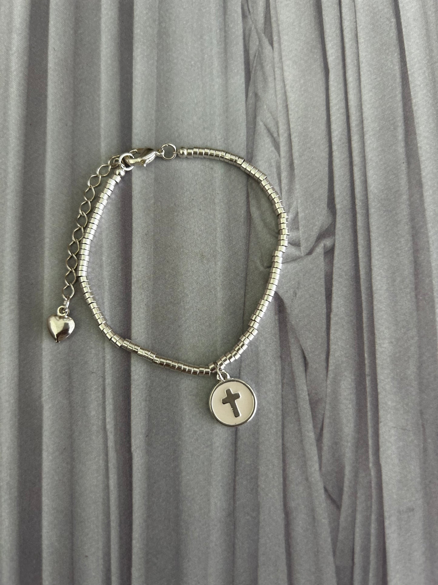 Pulsera Nácar Plata