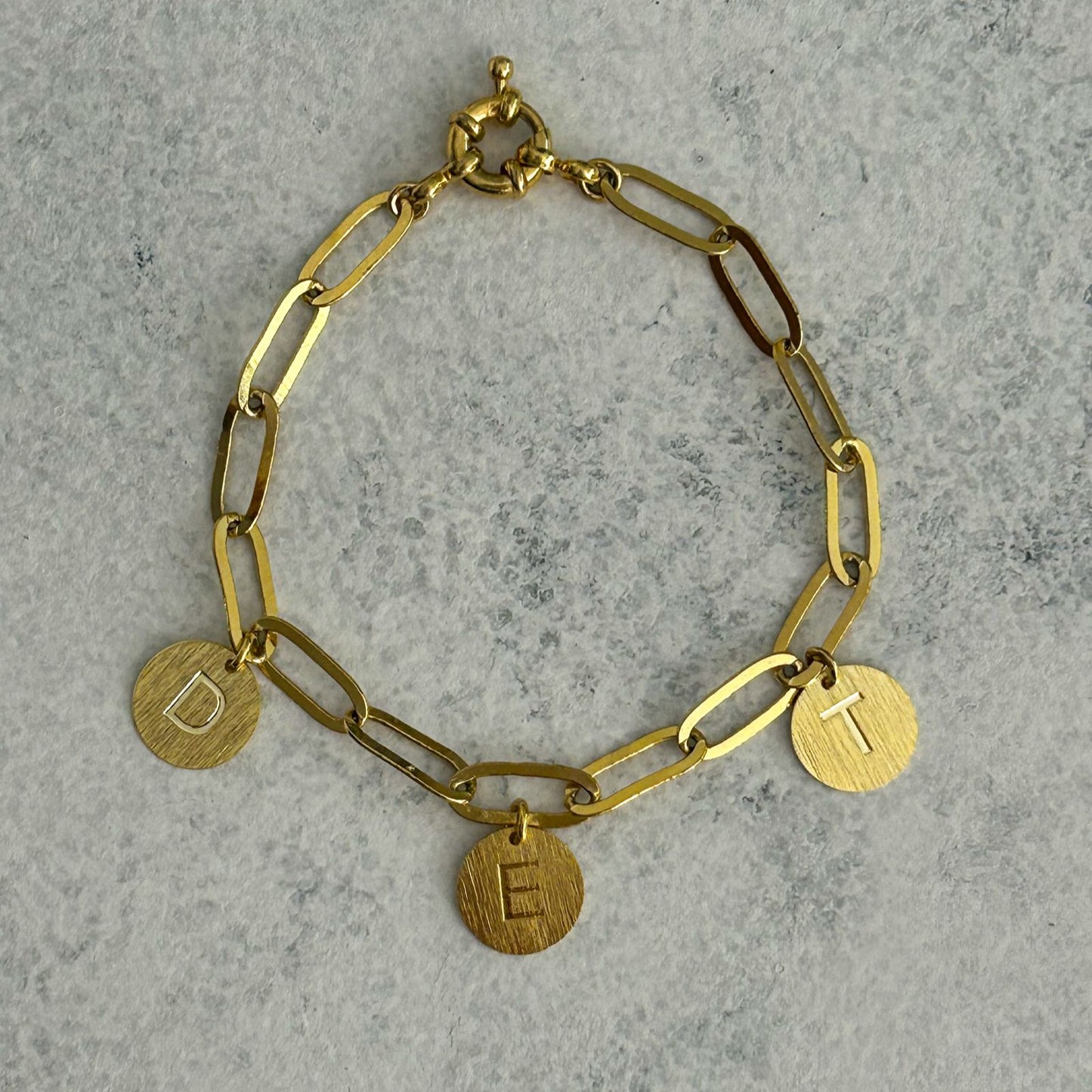 Pulsera letras personalizable