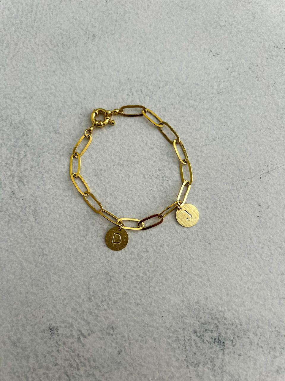 Pulsera letras personalizable