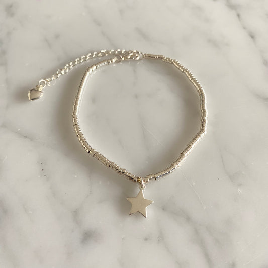 Pulsera de Mostacillas con Estrella