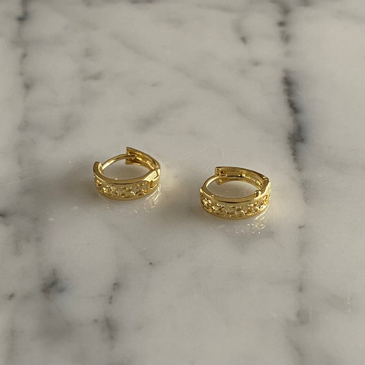 Argollitas con Estrellas