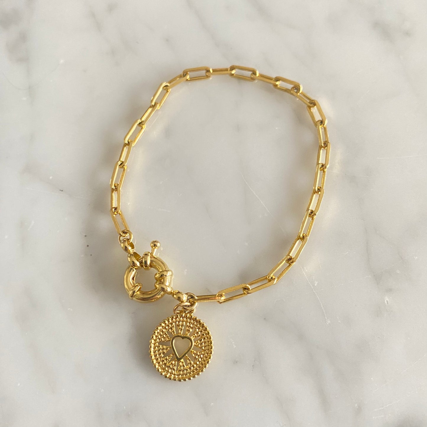 Pulsera Timón Corazón