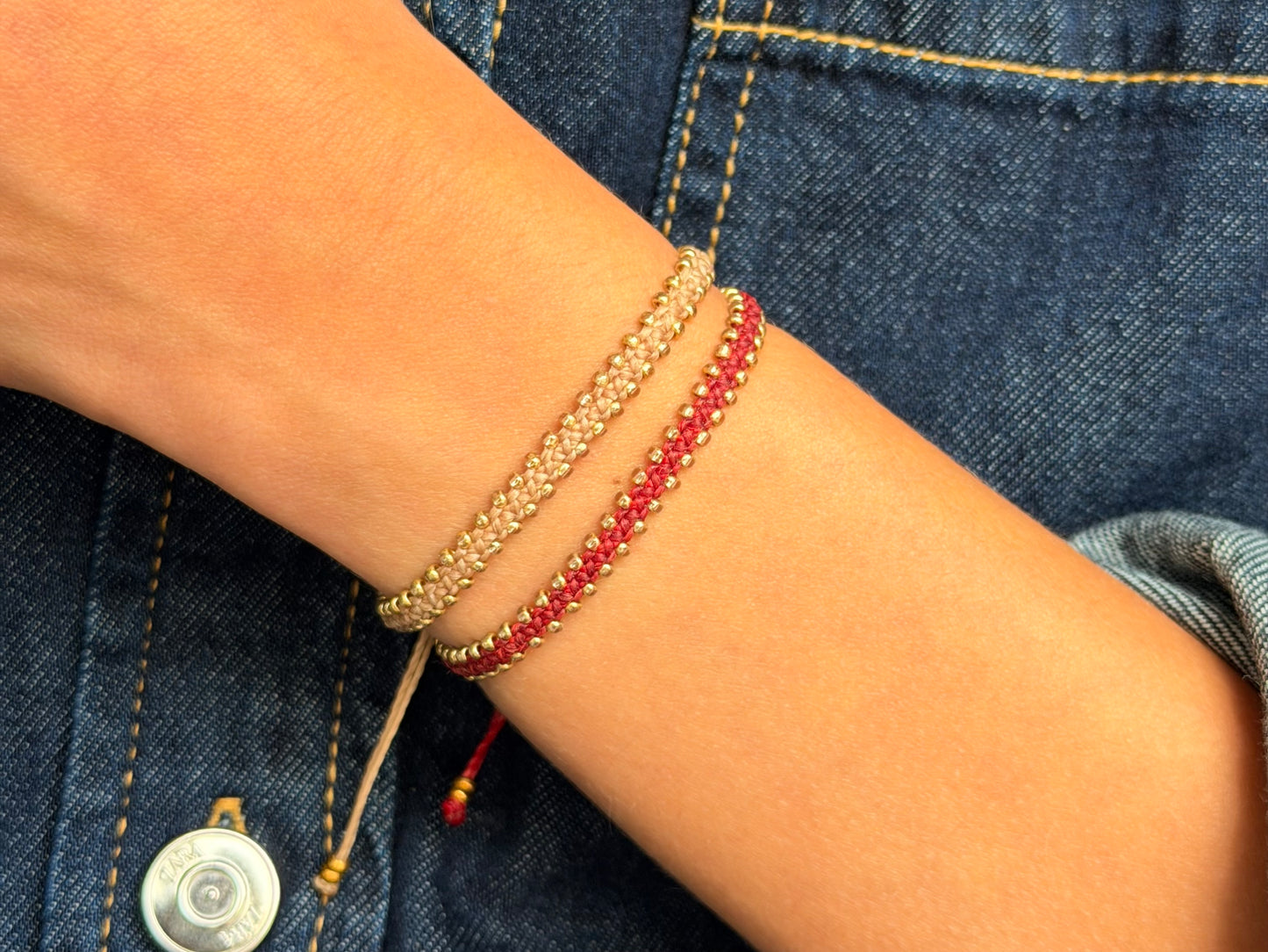 Pulsera Hilo mediana Balines