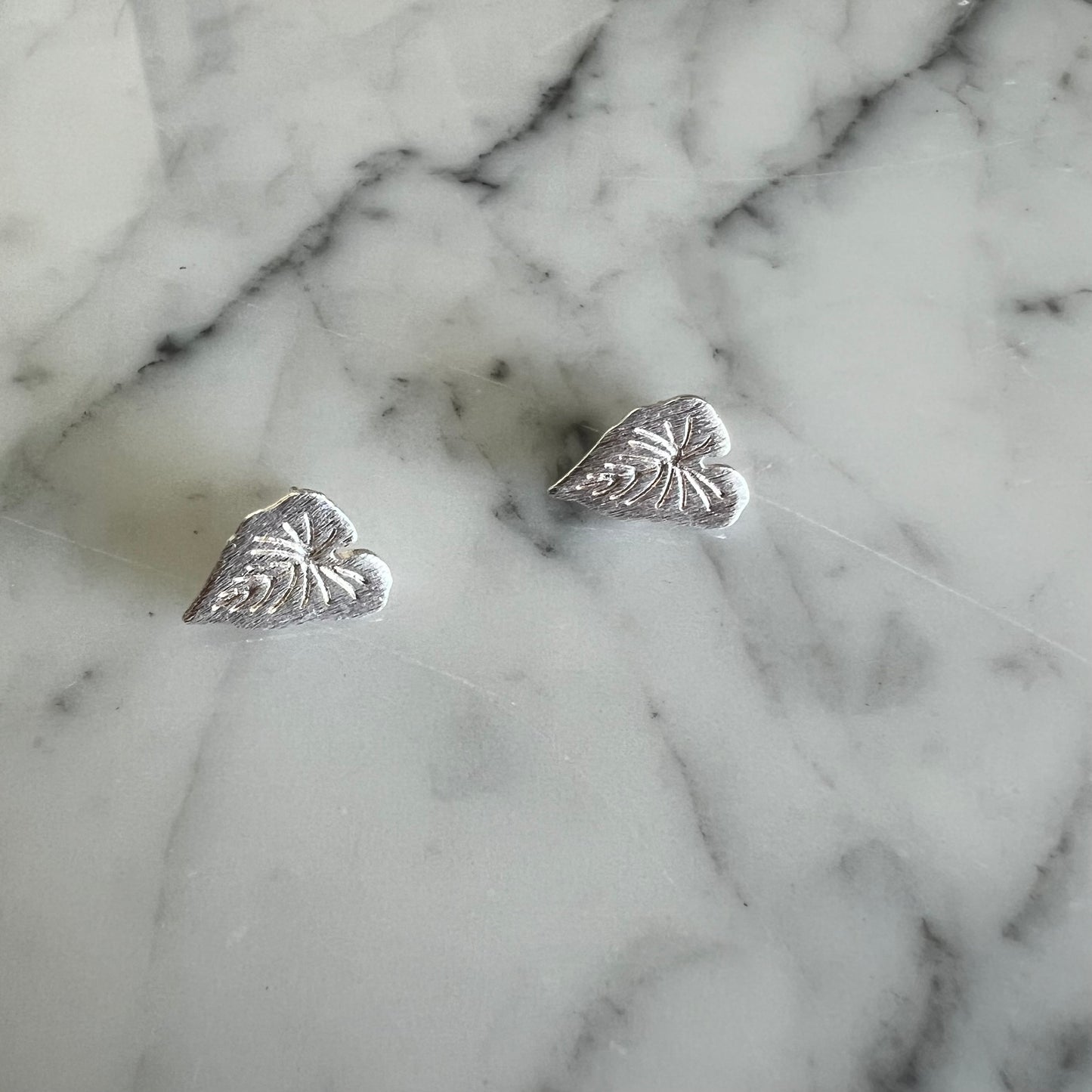 Aros Hojita plata