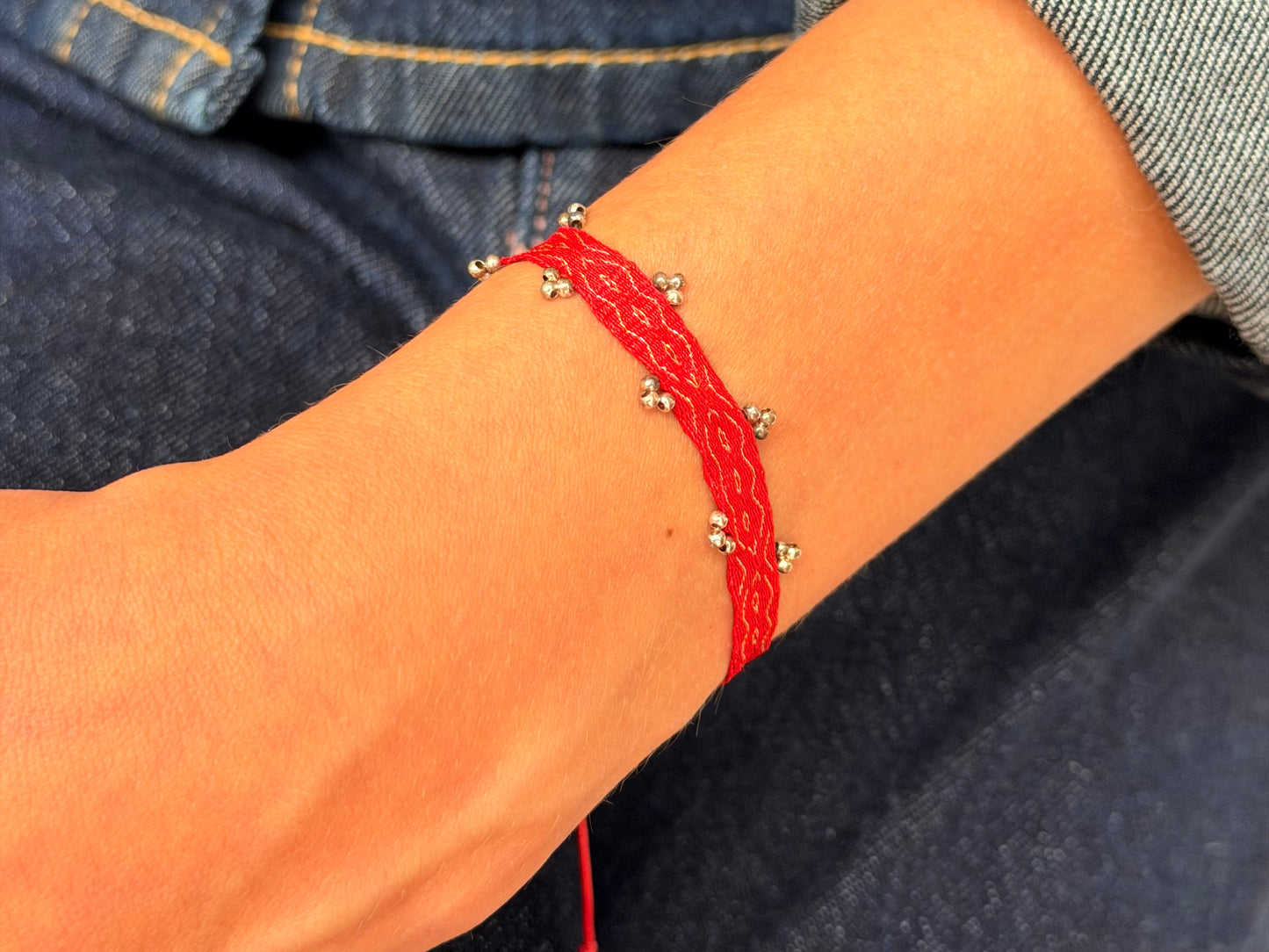 Pulsera Seda Uva