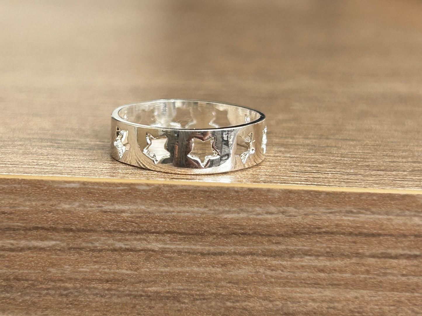 Anillo Estrellitas Plata
