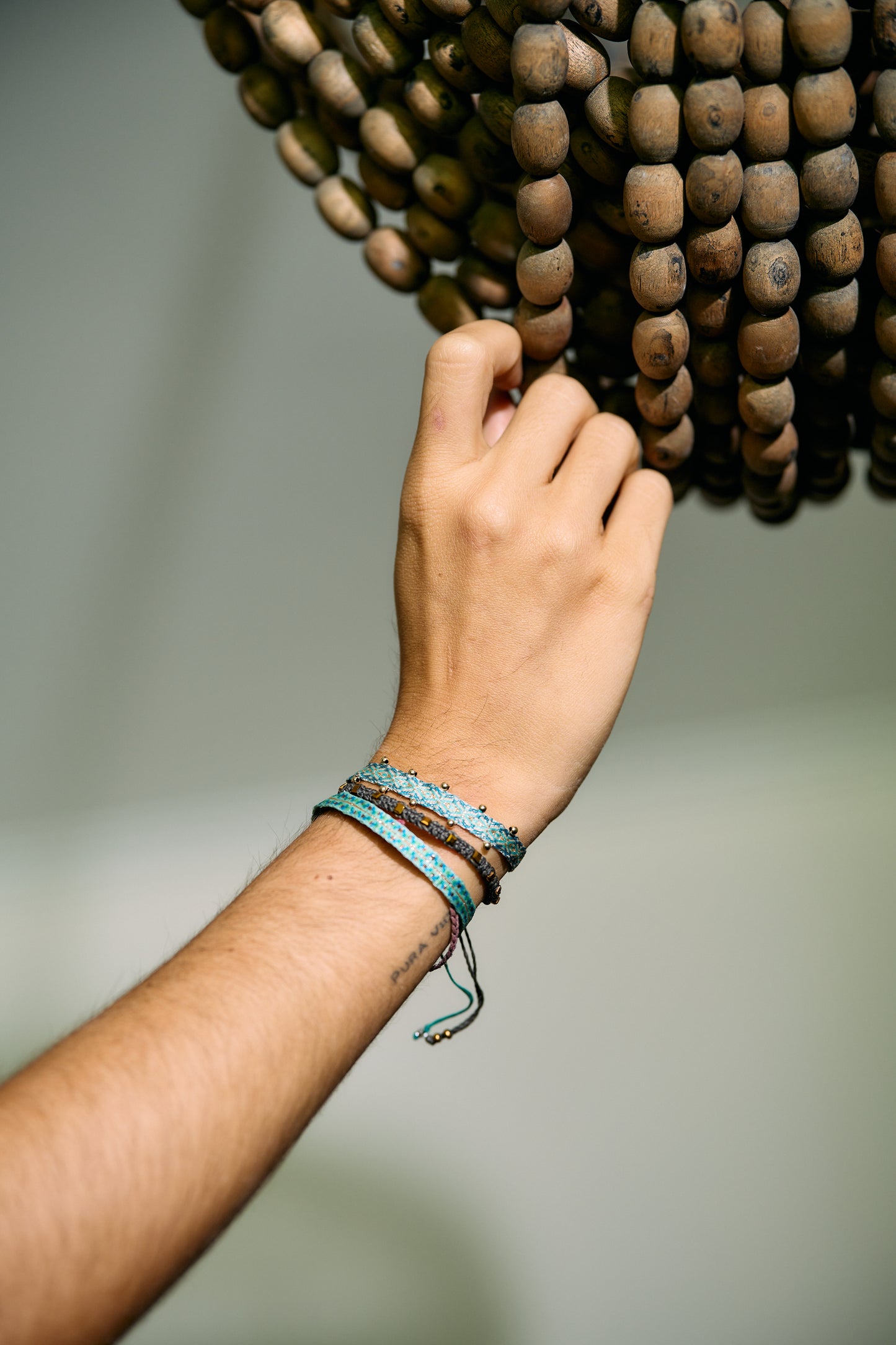 Pulsera Seda balines
