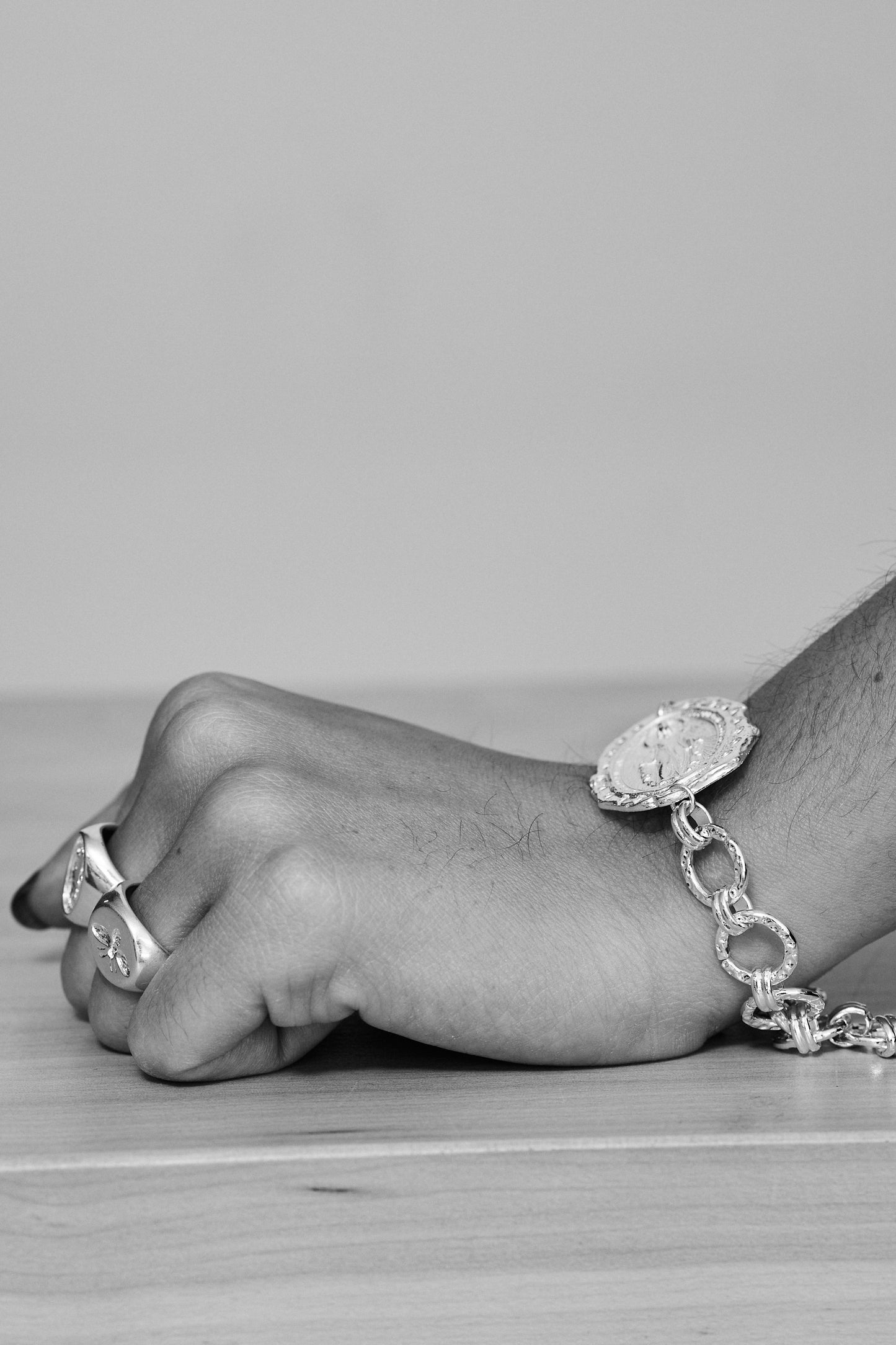 Pulsera María Plata