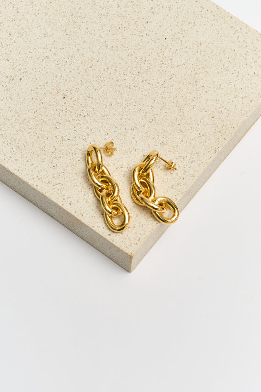 Aros Cadena Oro