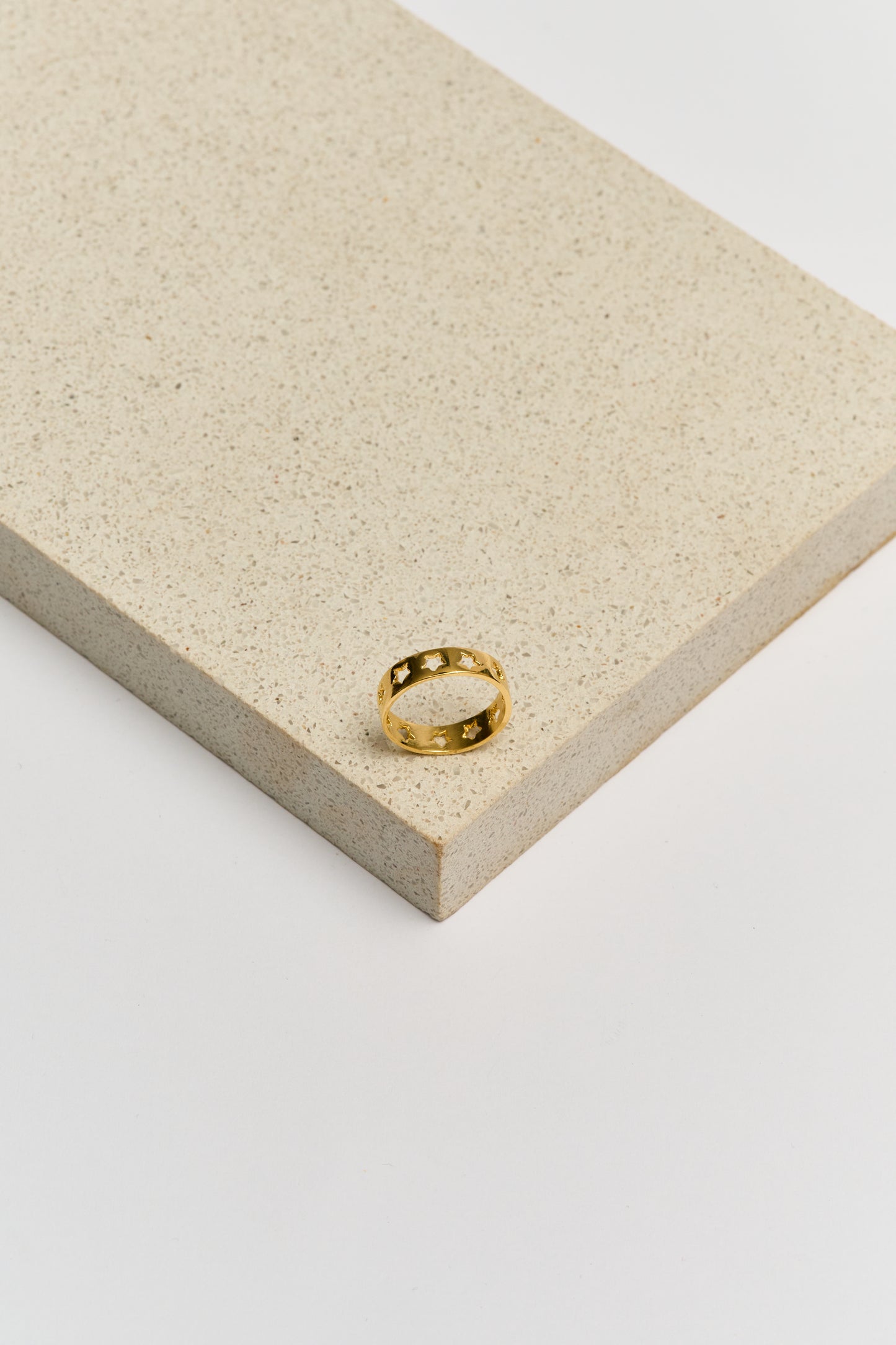Anillo Estrellitas Oro