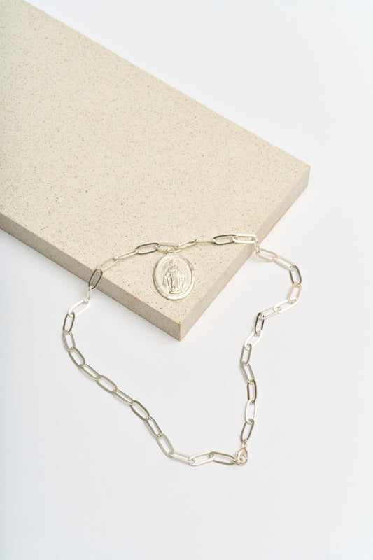 Collar María Plata