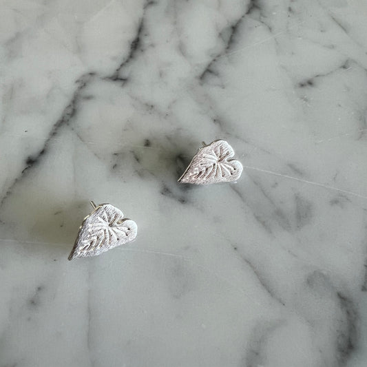 Aros Hojita plata