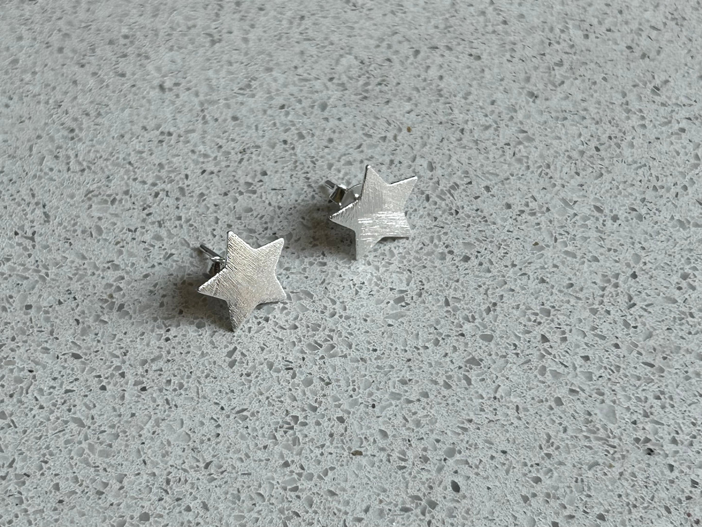 Aros Estrellita Plata
