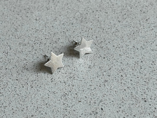 Aros Estrellita Plata