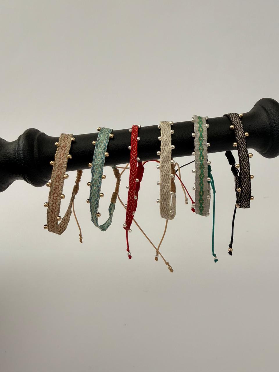 Pulsera Seda balines