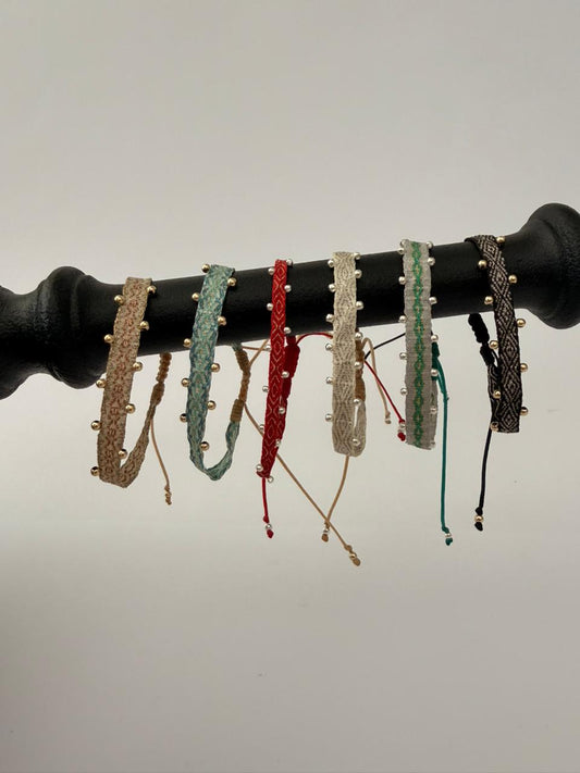 Pulsera Seda balines