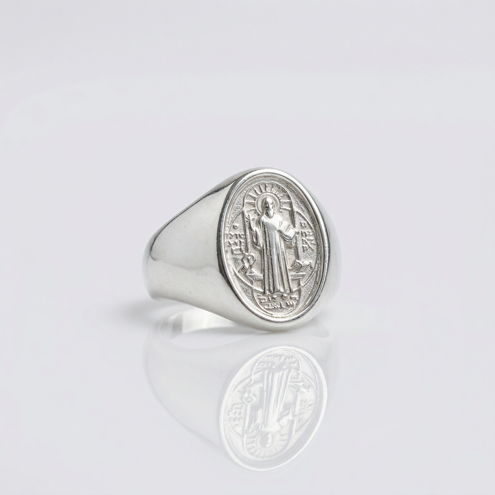 Anillo San Benito Plata
